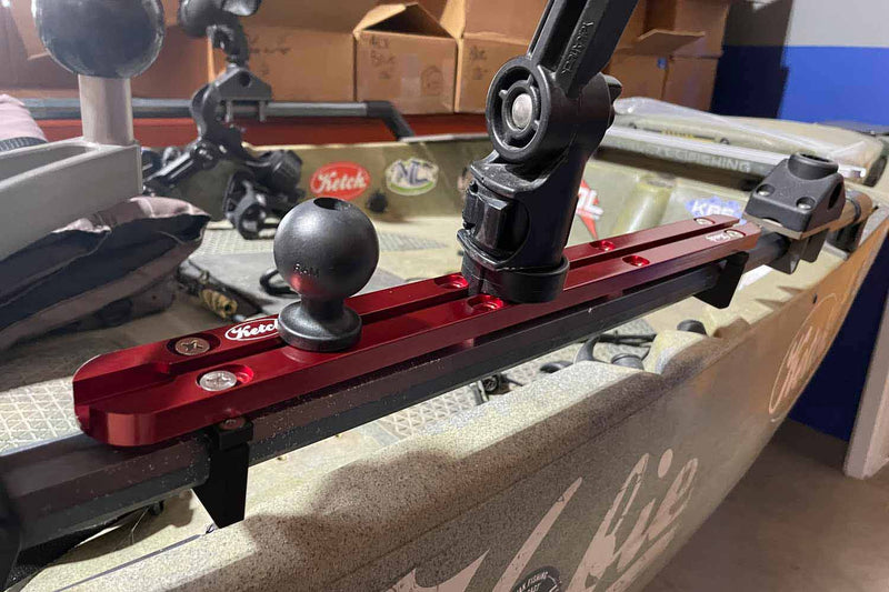 X-Aktrak H-Rail Adapter – Midnight Black Anodized - Pair