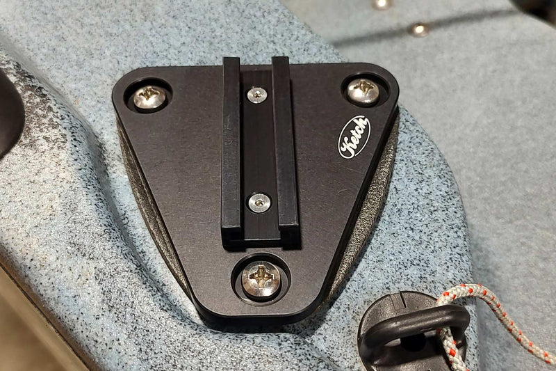 Rod Holder Delete Plate – T-Track – For Hobie kayaks