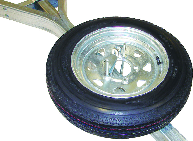 MicroSport 12" Galvanized Spare Tire w/ Lockable Attachment