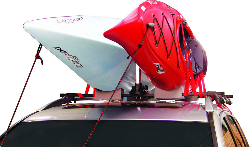 Stax Pro™ 2 Kayak Carrier w/ Tie-Downs - Post Style - Folding