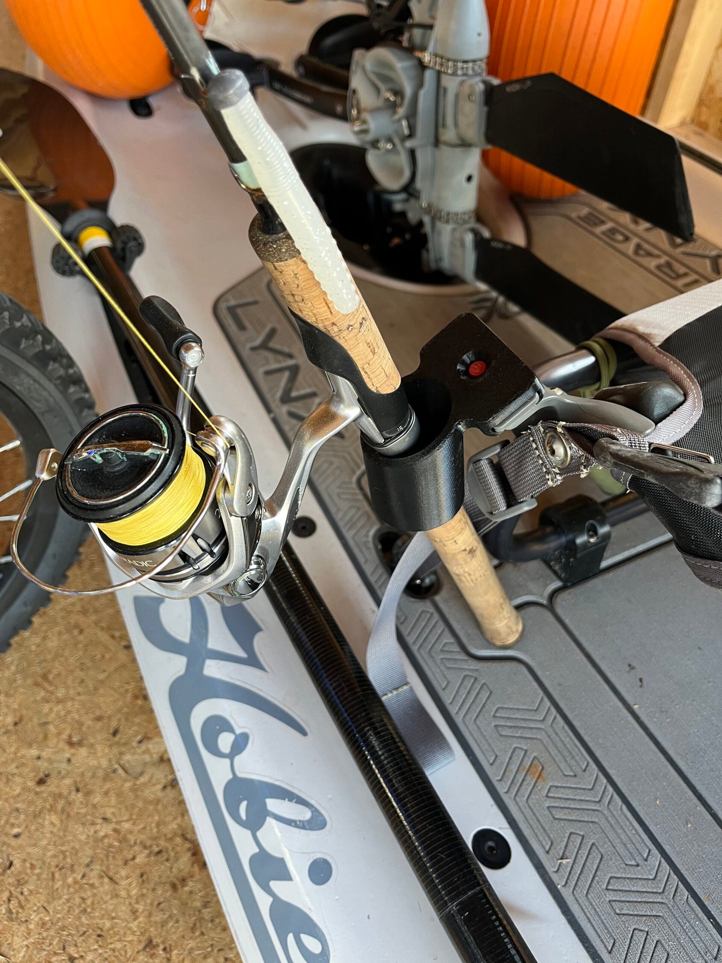 Hobie Mirage Lynx Seat Clip Rod Holder