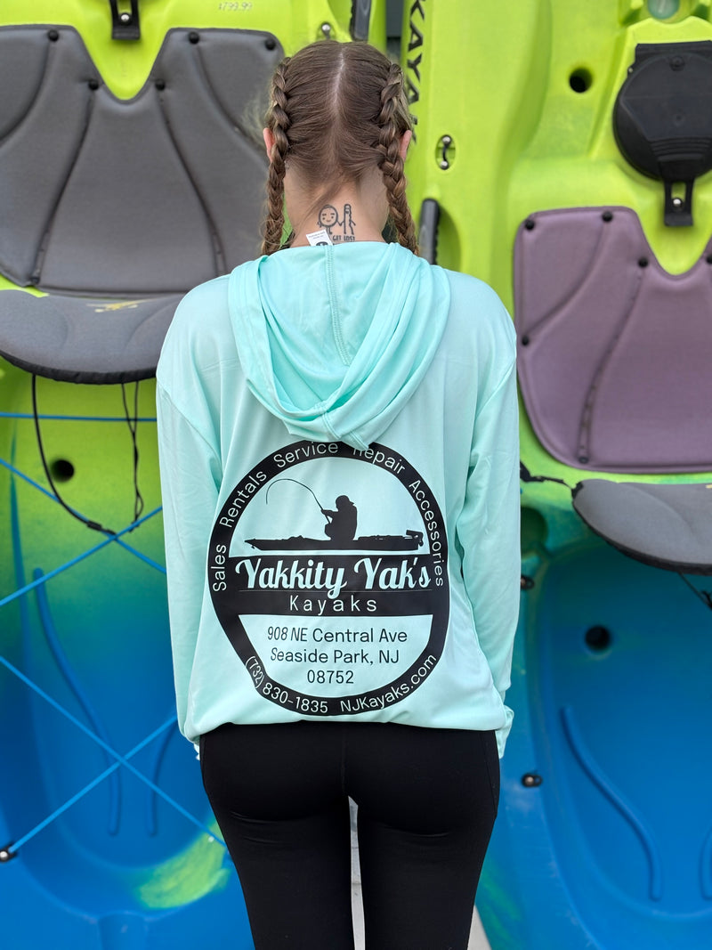 UV Hooded Long Sleeve - Yakkity Yaks Kayaks