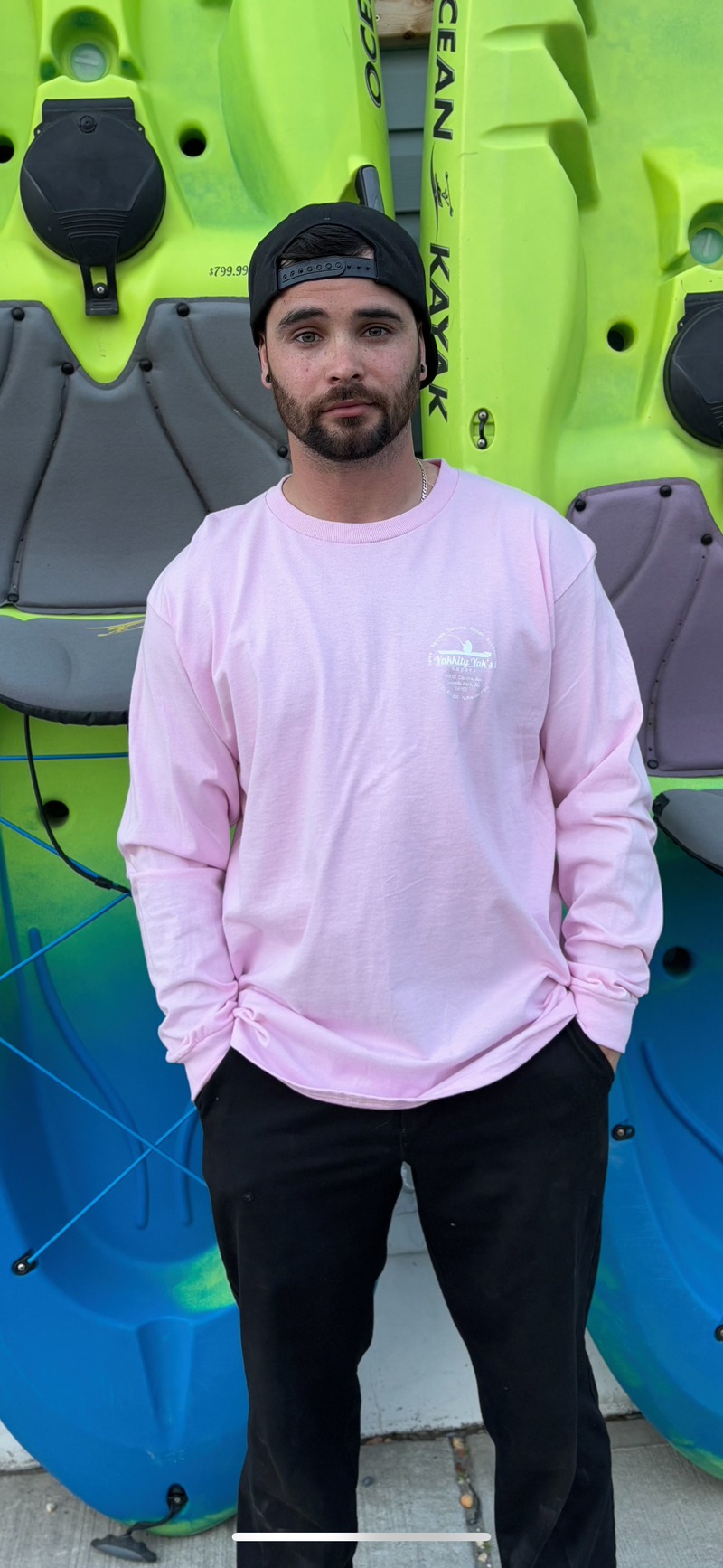 Yakkity Yaks Logo Long Sleeve Shirt