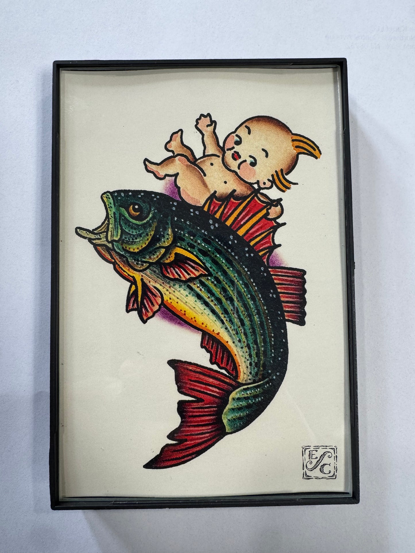 Offshore Artwork Framed Print