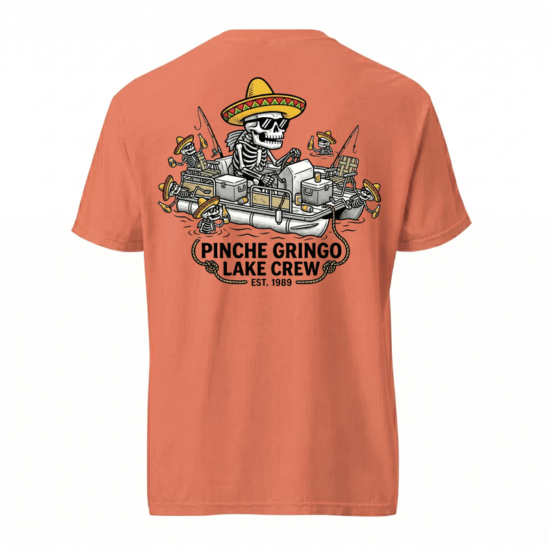Pinche Gringo Lake Crew Booze Cruise Shirt