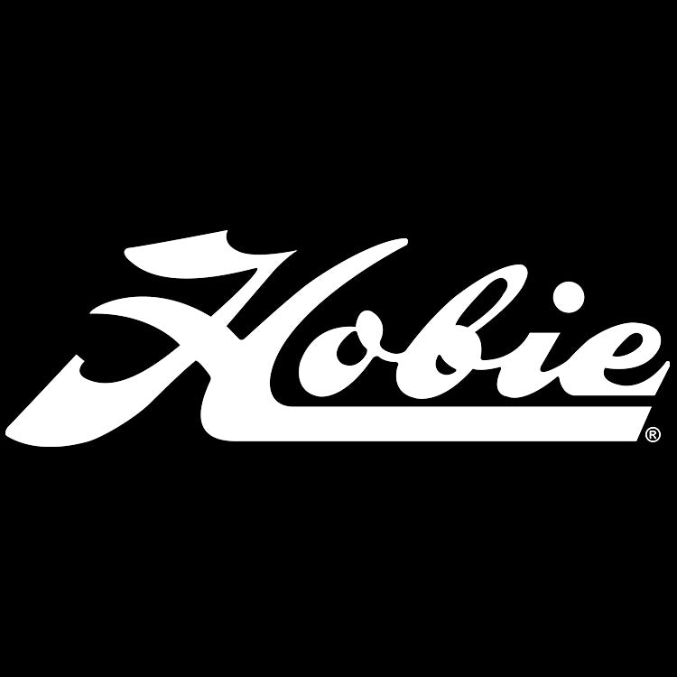 Sticker, Hobie Script White 11" x 3.5"