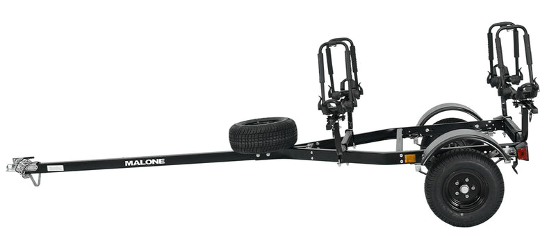 MicroSport Off-Road 2 Kayak Trlr Package (2 Sets FoldAway-J, Spare Tire)