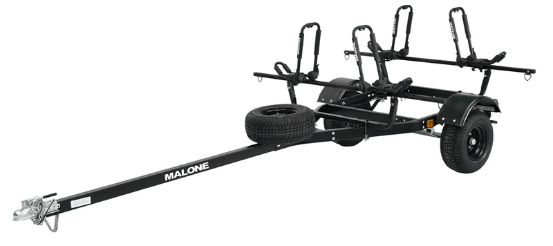 MicroSport Off-Road 2 Kayak Trlr Package (2 Sets FoldAway-J, Spare Tire)