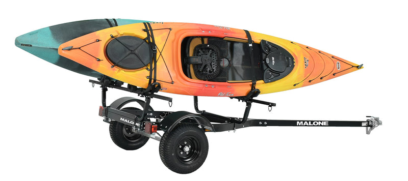 MicroSport Off-Road 2 Kayak Trlr Package (2 Sets FoldAway-J, Spare Tire)