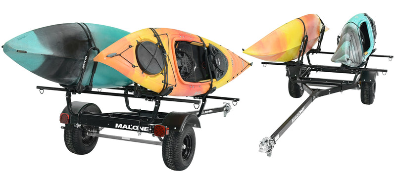 MicroSport Off-Road 2 Kayak Trlr Package (2 Sets FoldAway-J, Spare Tire)