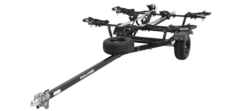 MicroSport Off-Road 2 Kayak/2 Bike Trlr Package (2 FoldAway-J, 2 Bike Racks, Sp Tire)