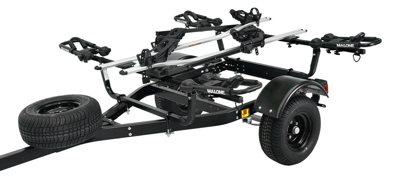 MicroSport Off-Road 2 Kayak/2 Bike Trlr Package (2 FoldAway-J, 2 Bike Racks, Sp Tire)