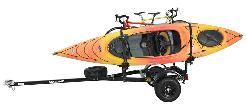 MicroSport Off-Road 2 Kayak/2 Bike Trlr Package (2 FoldAway-J, 2 Bike Racks, Sp Tire)