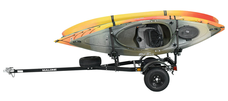 MicroSport Off-Road 4 Kayak Trlr Package (4 Sets FoldAway-J, Spare Tire)