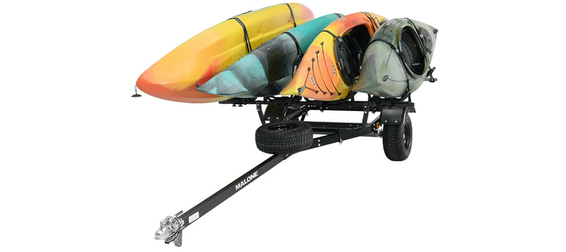 MicroSport Off-Road 4 Kayak Trlr Package (4 Sets FoldAway-J, Spare Tire)
