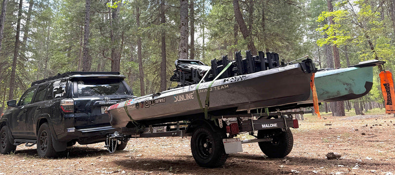 MicroSport Off-Road LowBed 2 Kayak Trlr Package (2 Sets Bunks & Spare Tire)