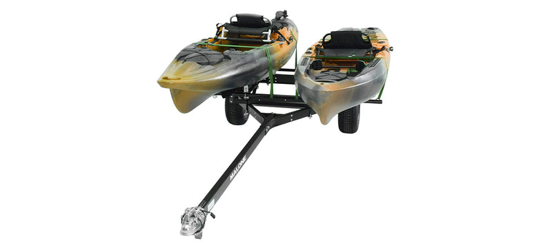 MicroSport Off-Road LowBed 2 Kayak Trlr Package (2 Sets Bunks & Spare Tire)