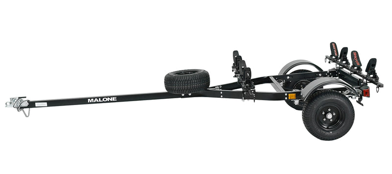 MicroSport Off-Road LowBed 2 Kayak TrLr Package (2 Saddle Up Pro & Spare Tire)