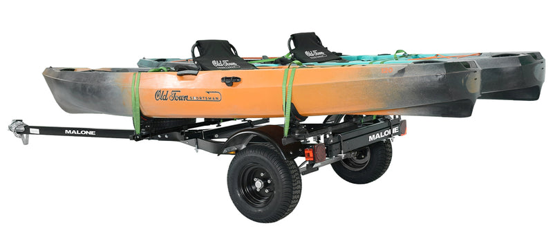 MicroSport Off-Road LowBed 2 Kayak TrLr Package (2 Saddle Up Pro & Spare Tire)
