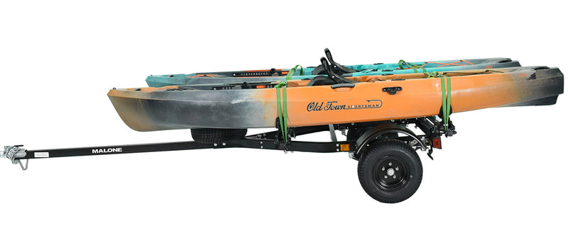 MicroSport Off-Road LowBed 2 Kayak TrLr Package (2 Saddle Up Pro & Spare Tire)
