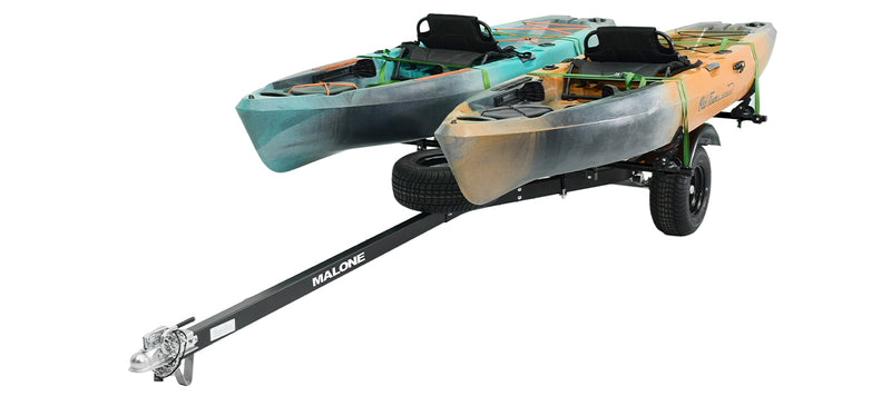 MicroSport Off-Road LowBed 2 Kayak TrLr Package (2 Saddle Up Pro & Spare Tire)