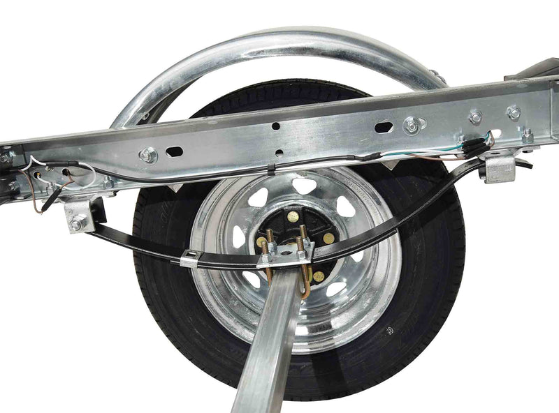 MicroSport XT Trailer w/ Alum Wheels-Fenders & Retractable Tongue