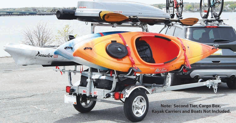 MicroSport XT Trailer w/ Alum Wheels-Fenders & Retractable Tongue