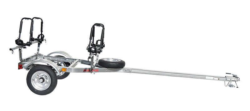MicroSport 2 Kayak Trailer Package (2 Sets FoldAway-J, Spare Tire)