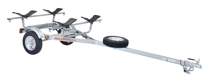 MicroSport 2 Kayak Trailer Package (2 Sets MegaWings, Spare Tire)