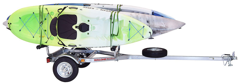 MicroSport 4 Kayak Trailer Package (2 Sets Stackers, 4 Sets Rack Pads, Spare Tire)