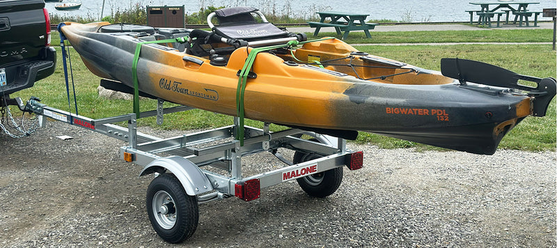 EcoLight Single Kayak Trailer Package (1 set bunks)