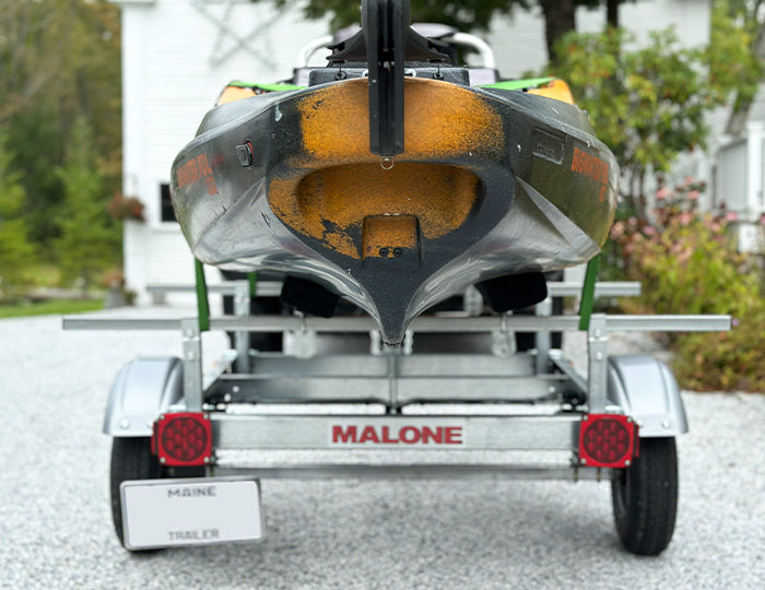 EcoLight Single Kayak Trailer Package (1 set bunks)