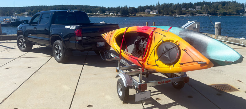 EcoLight 2 Kayak Trailer Package (2 J-Racks)