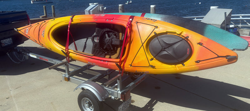 EcoLight 2 Kayak Trailer Package (2 J-Racks)