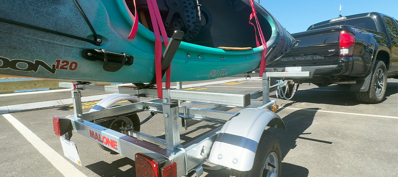 EcoLight 2 Kayak Trailer Package (2 J-Racks)