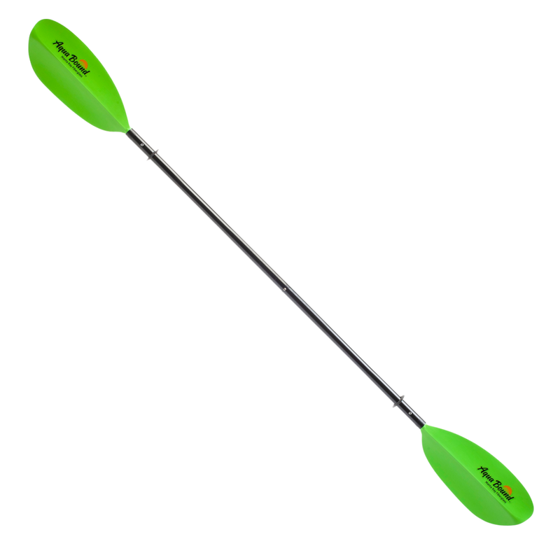 Manta Ray Fiberglass 4-Piece Snap-Button Kayak Paddle