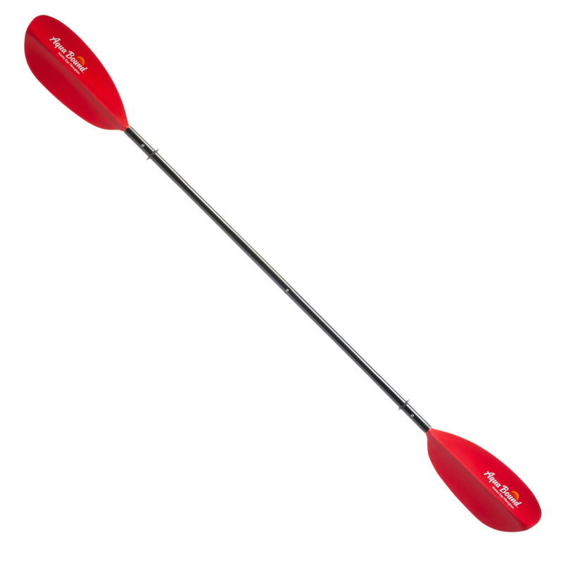Manta Ray Fiberglass 4-Piece Snap-Button Kayak Paddle