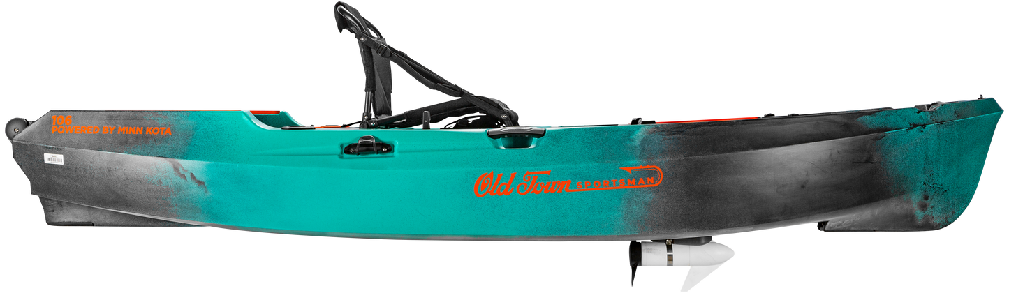 Old Town Sportsman 106 Powered by Minn Kota