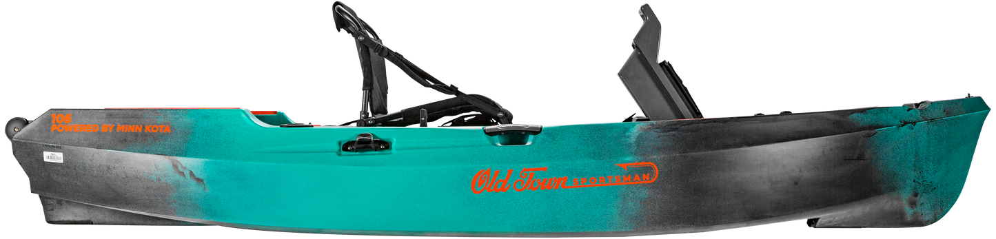 Old Town Sportsman 106 Powered by Minn Kota