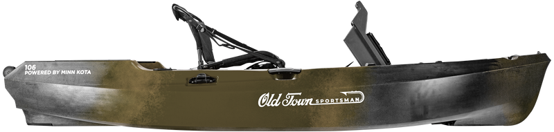 Old Town Sportsman 106 Powered by Minn Kota
