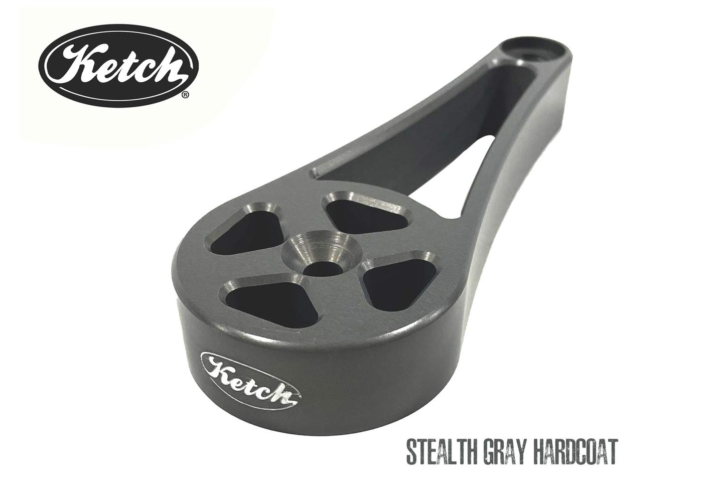 Ketch Anodized Aluminum PA Series Steering Handle