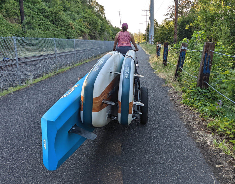 MBB SUP and Kayak Trailer V1 - Steel Frame