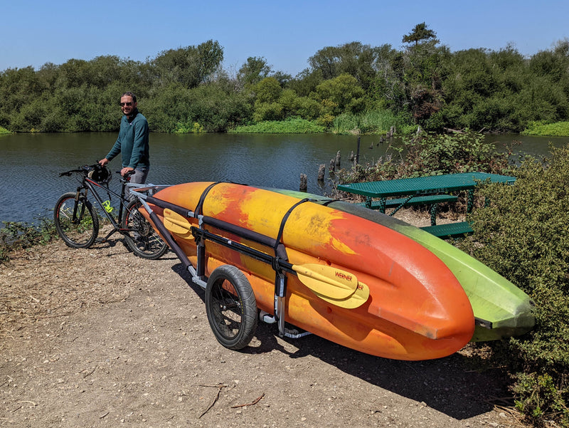 MBB SUP and Kayak Trailer V1 - Steel Frame