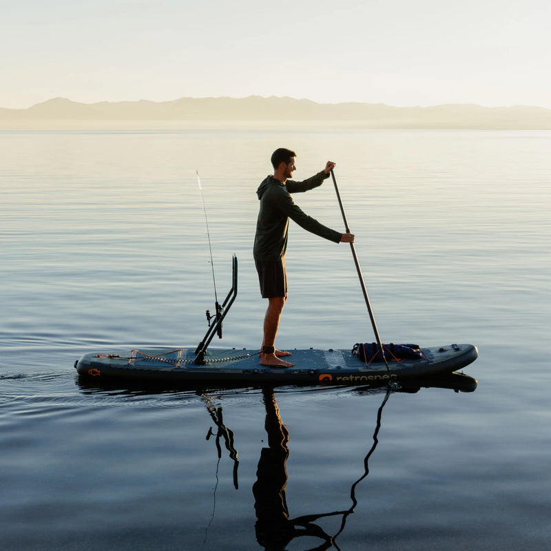 June Inflatable Fishing Paddle Board Kayak Hybrid 11’6”