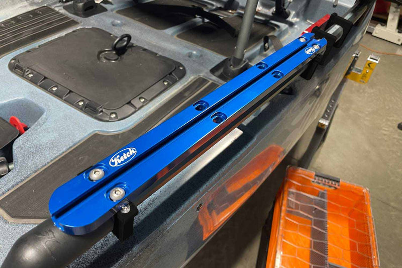 X-Aktrak H-Rail Adapter – Midnight Black Anodized - Pair