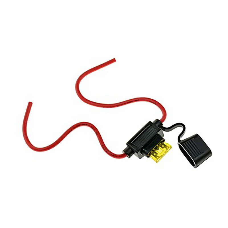 Shoreline Marine Fuse Holder In-Line Waterproof for ATC w/20 Amp Fuses