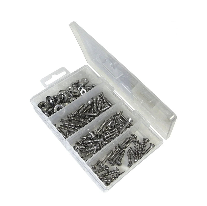 Shoreline Marine Screw Kit Ss 168Pc