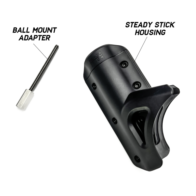 STEADY STICK® 1.5" BALL MOUNT ADAPTER for the OLD TOWN PDL DRIVE
