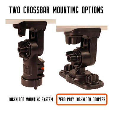 Command Center CrossBar, with Zero Play LockNLoad™ Track Mount Adapter