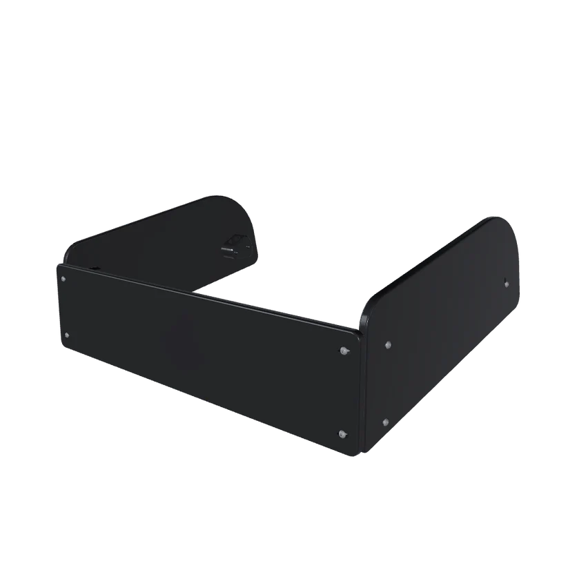 Hobie Vantage Seat Accessory Plate - Front + 2 Tall Sides - Kit with Brackets